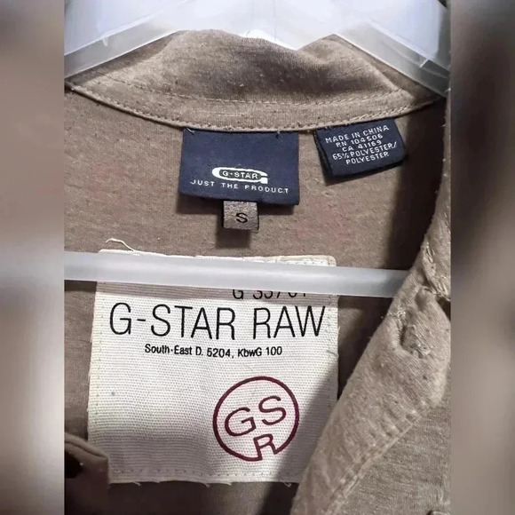 G Star Raw Tan Polo With Logo and Design - Picture 3 of 5